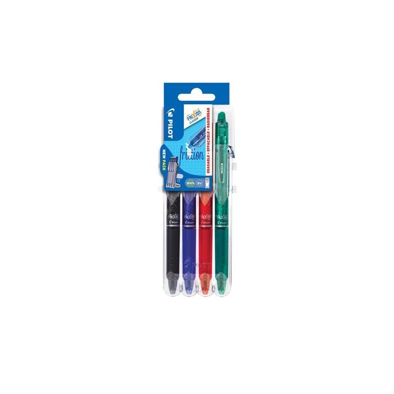 Recharge pour stylo effaçable Pilot FriXion - bleu - Pochette de 3