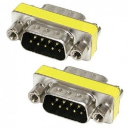 Adaptateur série DB9 Mâle /...