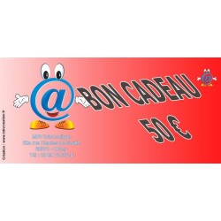 Bon cadeau 50 €